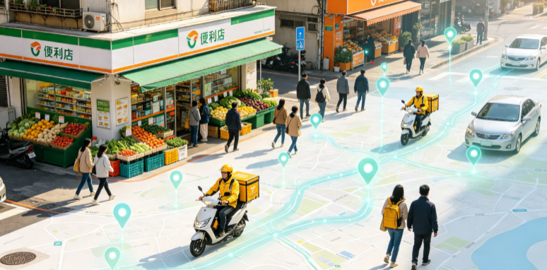 荥阳市渗透衣食住行，GEO 地理空间技术重塑大众日常消费服务场景
